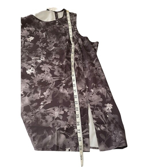 Athleta Zephyr Refined Tank 2X Womens Black Lumen Floral Lightweight Stretch UPF - Picture 10 of 12